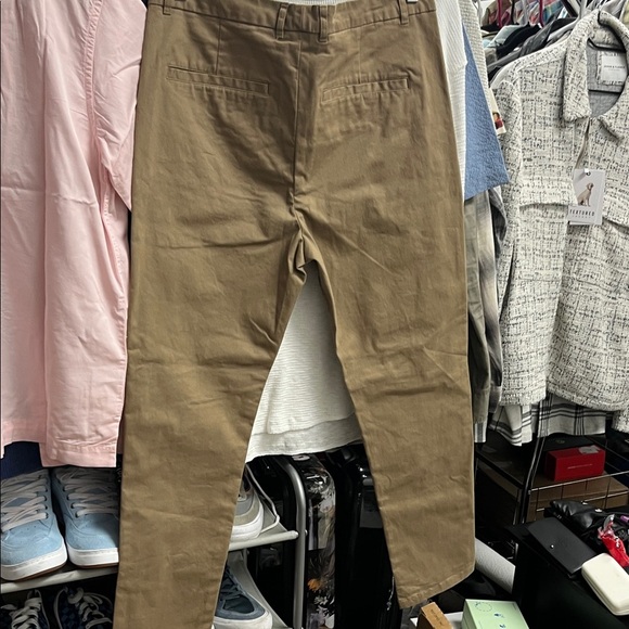 All Saints Men's Moorland Brown Chinos - Picture 5 of 7